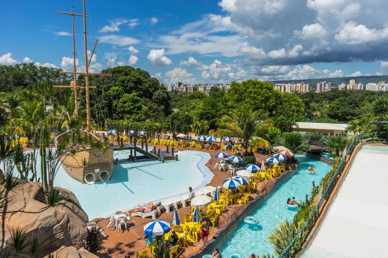 Piazza Diroma Com Acesso Ao Acqua Park E Splash Caldas Novas Bagian luar foto